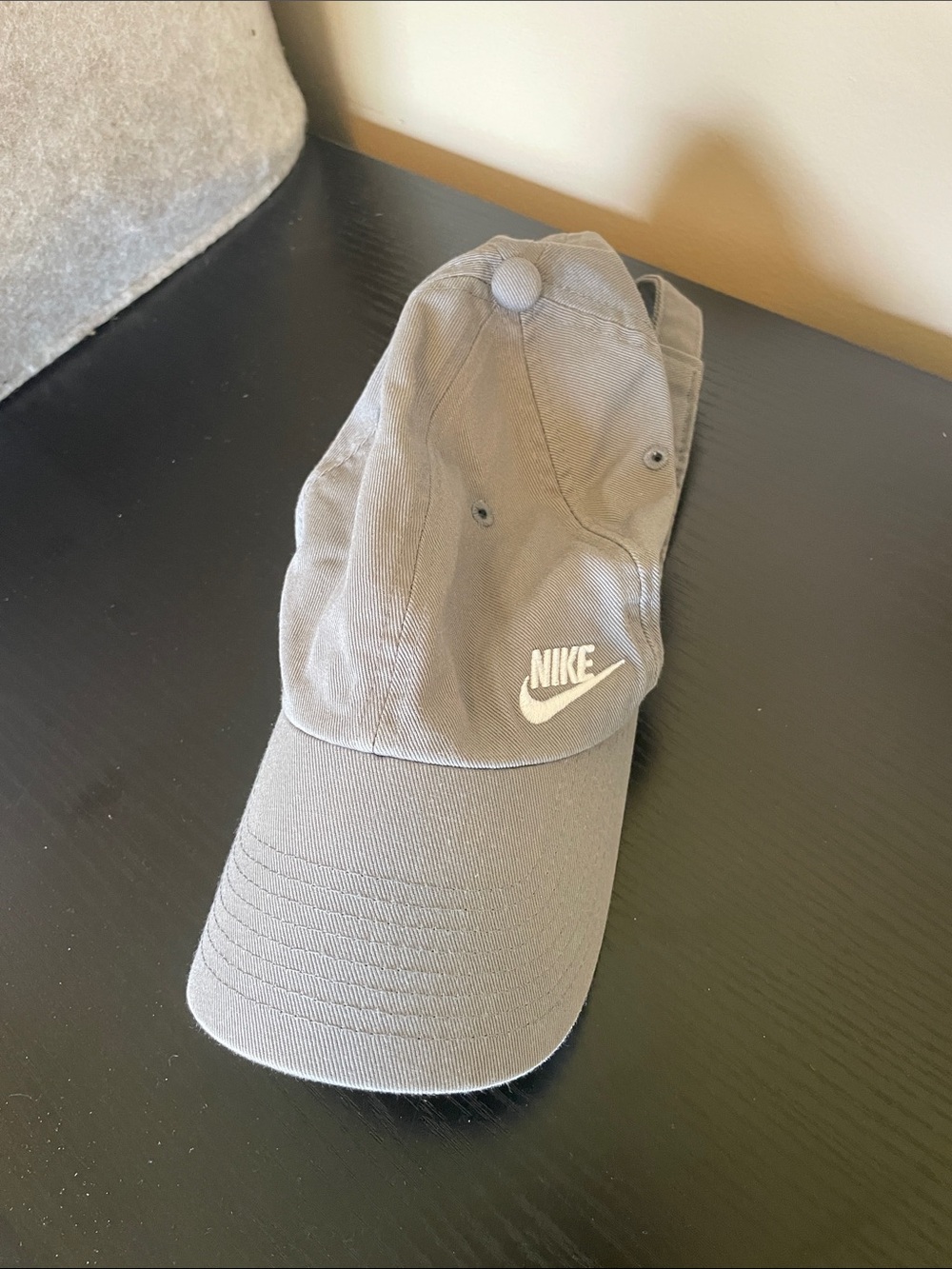 Nike Gray Logo Baseball Cap